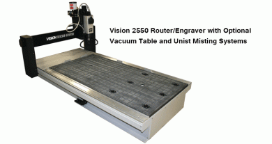 Vision Series 2550 S5 CNC Router/ Engraver 2550 vacrouter machine 1